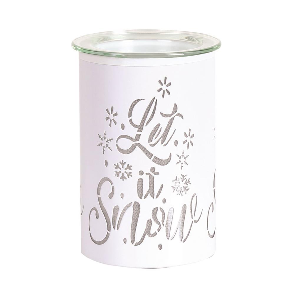 Aroma White Let It Snow Electric Wax Melt Warmer £17.09